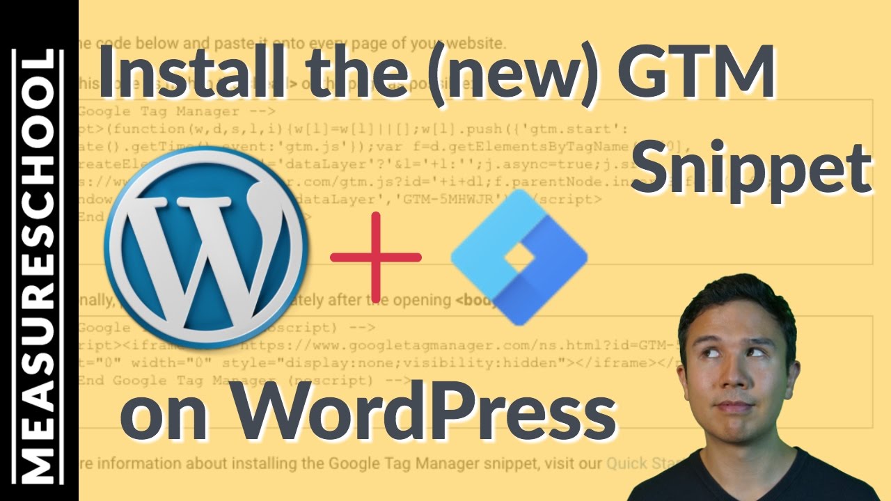 Install Google Tag Manager on WordPress