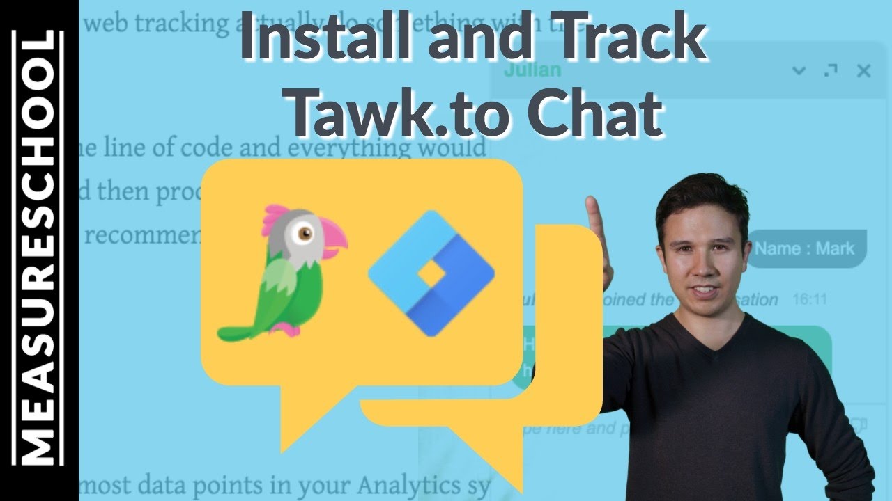 How to install and track Live Chat App Tawk.to with GTM