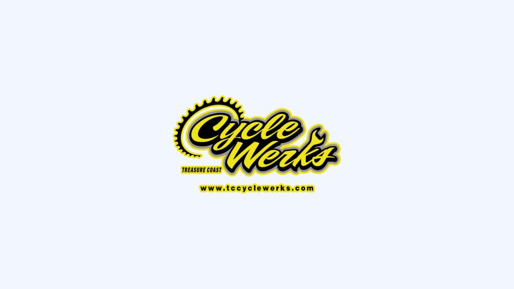 Cycle Werks logo with gear and website URL